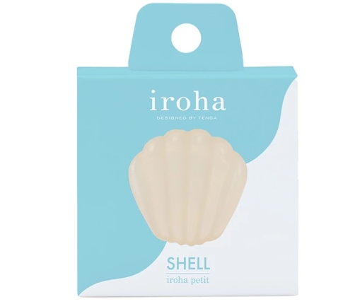 Iroha by Tenga Petit Shell - Compact Intimate Device, Pleated Texture