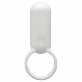 Tenga SVR Smart Vibe Ring Pearl White - Pierścień wibrujący USB, wodoodporny