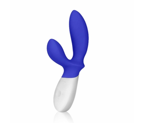 LELO Loki Wave Federal Blue - masażer z systemem WaveMotion, silikonowy