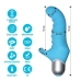 FeelzToys Fonzie Blue Dual Action Silicone Massager 16cm Violet