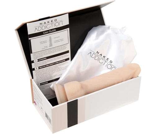 BMS Factory Naked Addiction Dual Density Model 20cm Vanilla Silicone