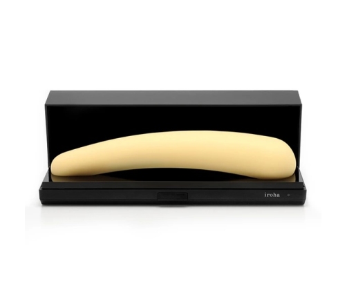 Iroha by Tenga Mikazuki Yellow Flexible Silicone Massager 172mm