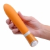 B Swish Bgood Deluxe Vibrator Tangerine 6 Modes Waterproof Silicone