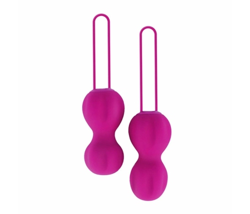 Nomi Tang IntiMate Kegel Set Plus Red Violet - Dual Weight Trainer Kit