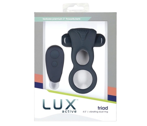 Lux Active - Triad Vibrating Dual Ring