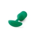 b-Vibe Snug Plug 2 Green Weighted Silicone Intimate Trainer 114g 3x11.4cm