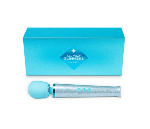 Le Wand - Petite All That Glimmers Massager Blue