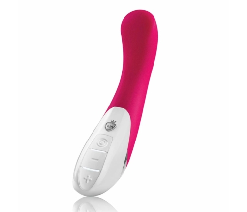 Mystim Al Punto Pink - Dual Motor Curved Silicone Intimate Device 25cm