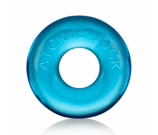 Oxballs Ringer Do-Nut 1 Set - 3-Pack, Multi-Color, Thick FLEX-TPR Rings