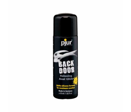 Pjur Back Door Relaxing Glide 30ml - silikonowy żel z olejkiem jojoba