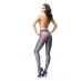 MissO P101 Sheer Open Gusset Tights Dark Blue L/XL