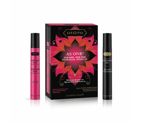 Kama Sutra As One Zestaw żeli intymnych cynamon 2x12ml