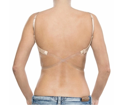Bye Bra - Transparent Low Back Straps Clear