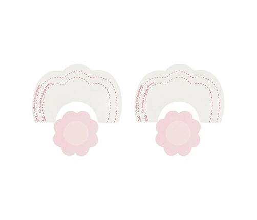 Bye Bra - Breast Lift & Silk Nipple Covers A-C Nude 3 Pairs
