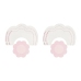 Bye Bra - Breast Lift & Silk Nipple Covers A-C Nude 3 Pairs