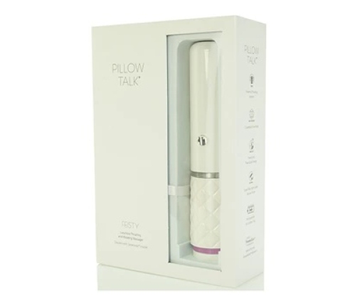 Pillow Talk Feisty Pink Thrusting Vibrator with Swarovski Cap