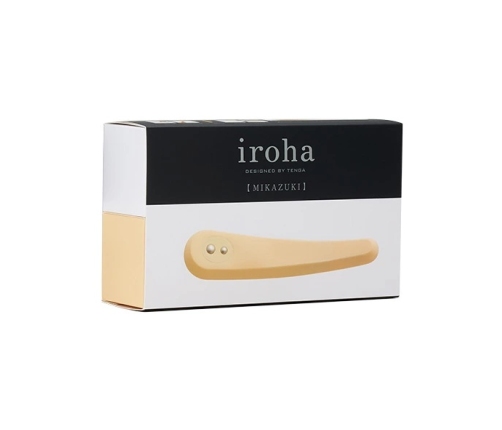 Iroha by Tenga Mikazuki Yellow Flexible Silicone Massager 172mm