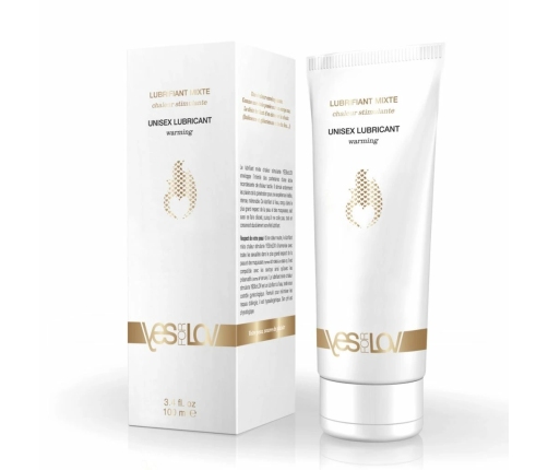 YESforLOV Unlimited Warming Lubricant 100ml - Water-Based, Neutral pH