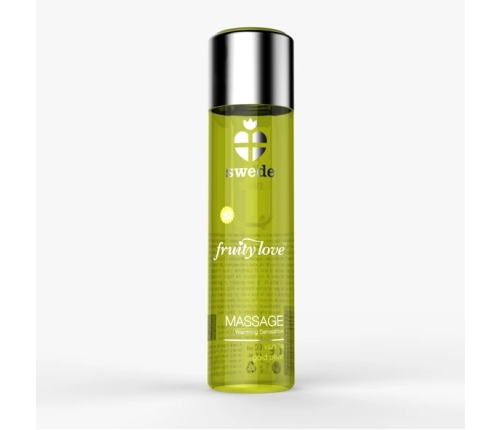 Swede Fruity Love Olejek do masażu Vanilla Gold Pear 60ml, wegański