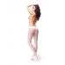MissO P105 Open Crotch Tights White L/XL - Elegant Sheen & Lace Finish