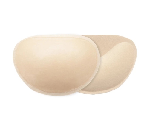 Bye Bra Adhesive Half Push-Up Pads Nude - Invisible Support Reusable