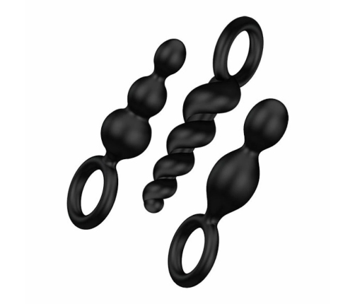 Satisfyer - Booty Call Plugs Black