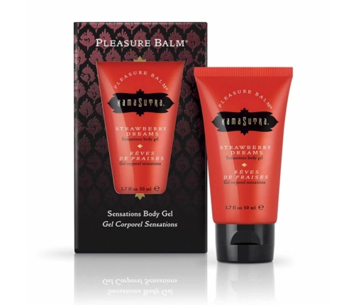 Kama Sutra Pleasure Balm Strawberry Dreams balsam truskawkowy 50ml