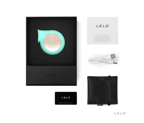 LELO - SILA ESTIMULADOR POR ONDAS DE CLITORIS VERDE AGUA