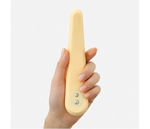 Iroha by Tenga Mikazuki Yellow Flexible Silicone Massager 172mm