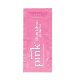 Pink Silicone Lubricant 5 ml - silikonowy żel nawilżający, saszetka