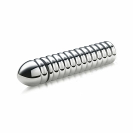 Mystim Groovey George Large Aluminum Electro-Stimulation Device 20 cm