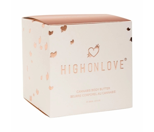 HighOnLove Cannabis Body Butter Lychee & Peony 200ml Moisturizer