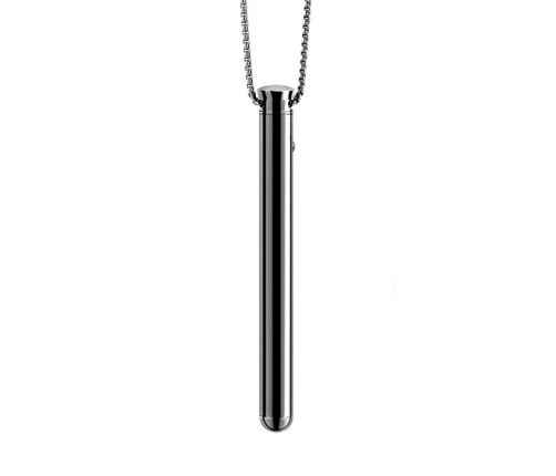 Le Wand Necklace Vibe Black - Discreet Wearable Baton, 8 Modes