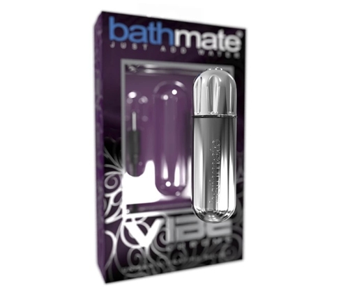 Bathmate Vibe Bullet Chrome - Compact Rechargeable Intimate Massager