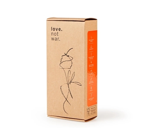 Love Not War - Meile Orange