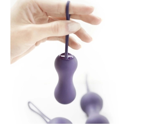 Je Joue Ami Kegel Balls Set Purple - 3-Step Pelvic Floor Trainer