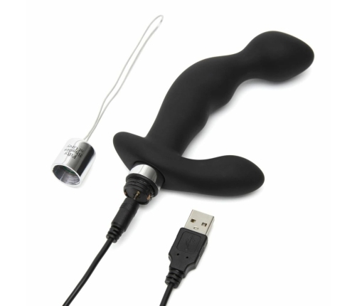 Fifty Shades of Grey Relentless Vibrations Silicone Remote System Black