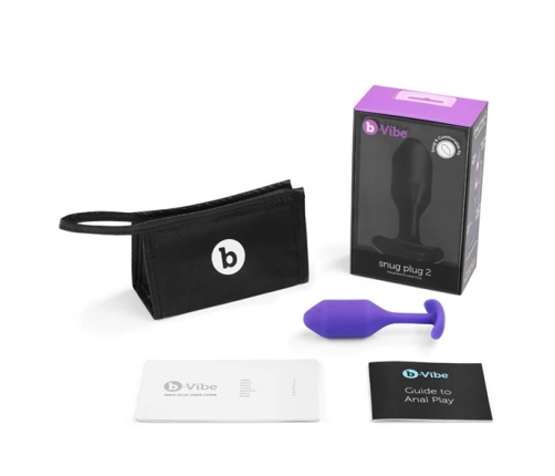 B-Vibe - Snug Plug 2 Purple