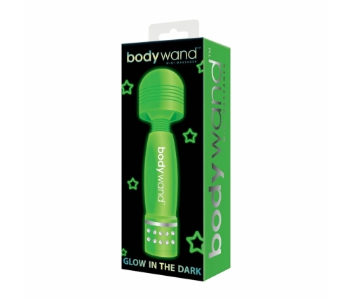Bodywand Glow In The Dark Personal Wand Massager Green 10cm