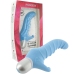FeelzToys Fonzie Blue Dual Action Silicone Massager 16cm Violet