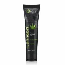 Orgie Lube Tube Cannabis 100ml Water-Based Gel with Hemp Oil & Aroma