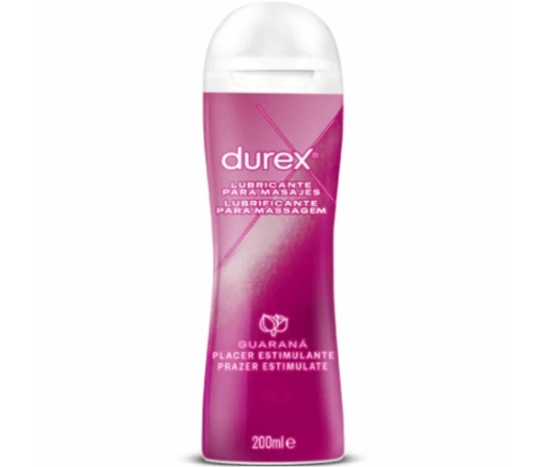 Durex Play 2-in-1 Massage Gel & Lubricant with Guarana 200ml