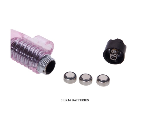 Baile Mini Silicone Finger Vibrator - Compact Intimate Stimulation Tool