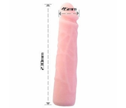 Baile Realistic Skin Touch Silicone Model 23 cm - Flexible Design