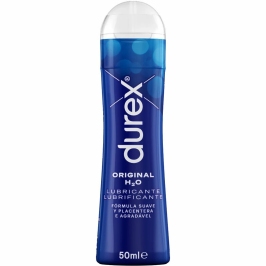 Durex Play Natural Water-Based Lubricant Gel 50ml - Gentle Formula