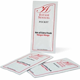 Extase Sensual Mango Stimulating Oil 10ml - Dual Hot-Cold Effect