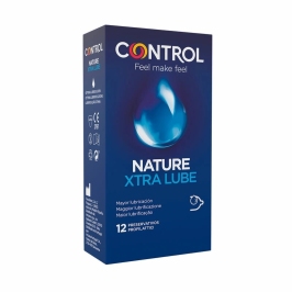 Control Adapta Nature Extralube 12-Pack Intimate Protection, 54mm Control Adapta Nature Extralube 12-Pack Intimate Protection, 54mm