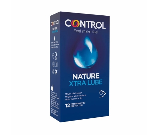 CONTROL - EXTRA LUBE PRESERVATIVOS 12 UNIDADES