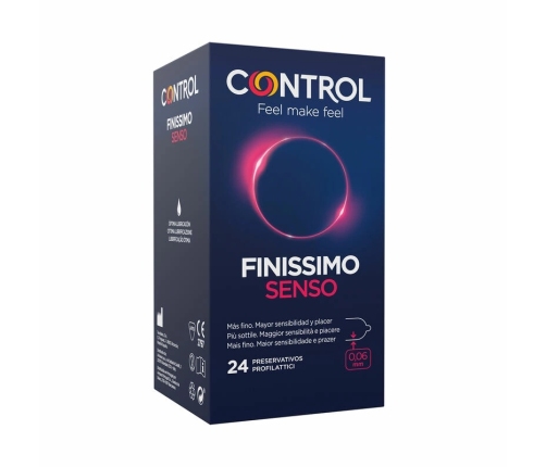 CONTROL - SENSO PRESERVATIVOS 24 UNIDADES
