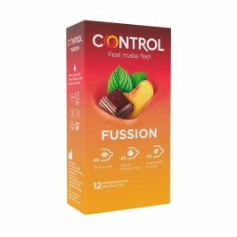 CONTROL Fussion 12-Pack - Multiscented Anatomical Latex Barrier System CONTROL Fussion 12-Pack - Multiscented Anatomical Latex Barrier System